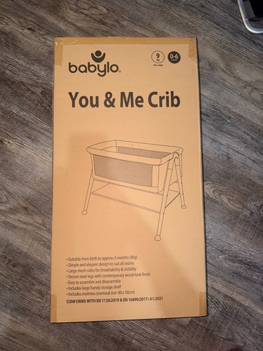 Babylo you crib grey - me,