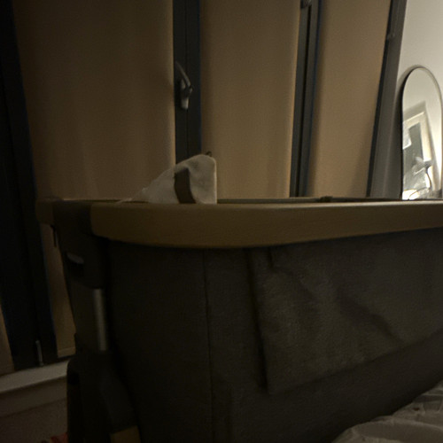 Grey hard next crib - hard, to